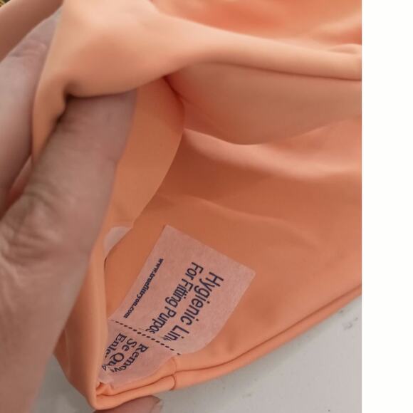 NWT Skatie bikini Designed in Venice orange cream top/buttercream bottom. Size M - Picture 8 of 9